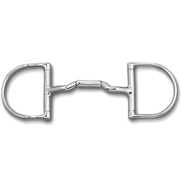 Myler Dee Snaffle Mullen Barrel Low Port MB06-Level 2-3